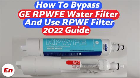 ge rpwfe water filter hack